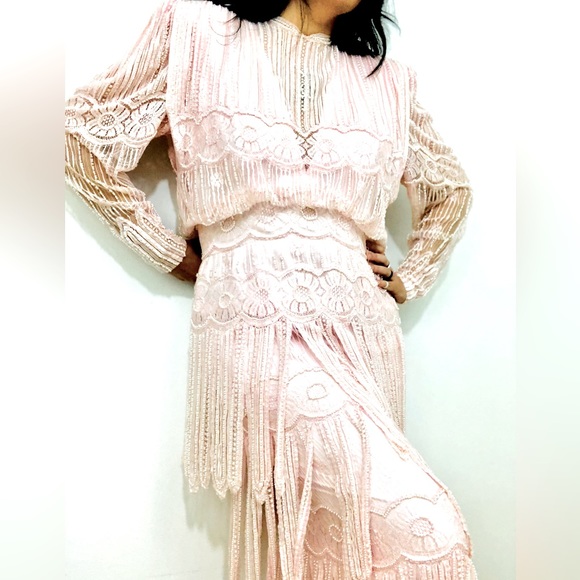 Vintage Dresses & Skirts - Vintage Judith Ann 80s does 30s beaded and sequin dress.